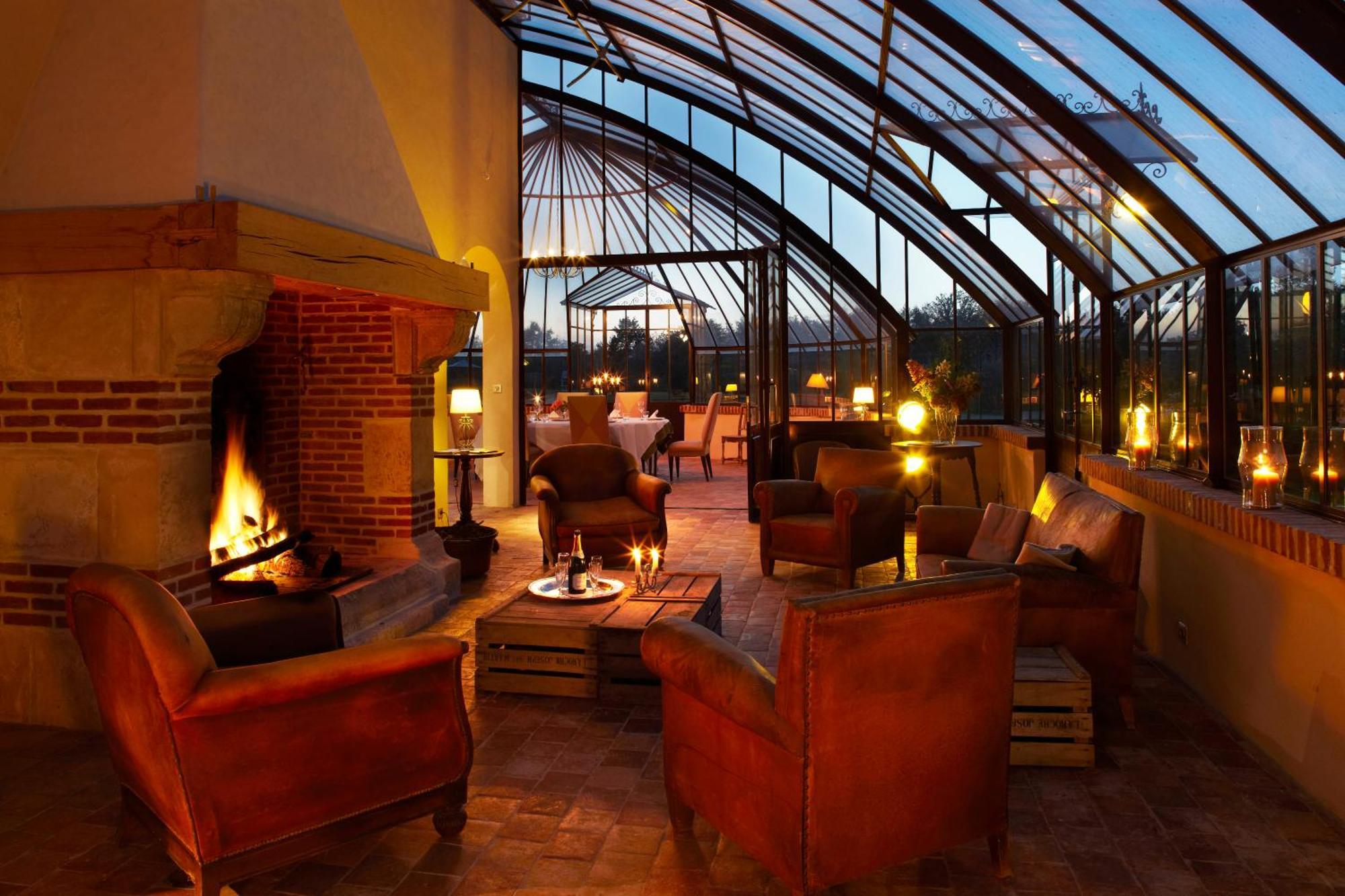La Borde - Teritoria Hotel Leugny Bagian luar foto