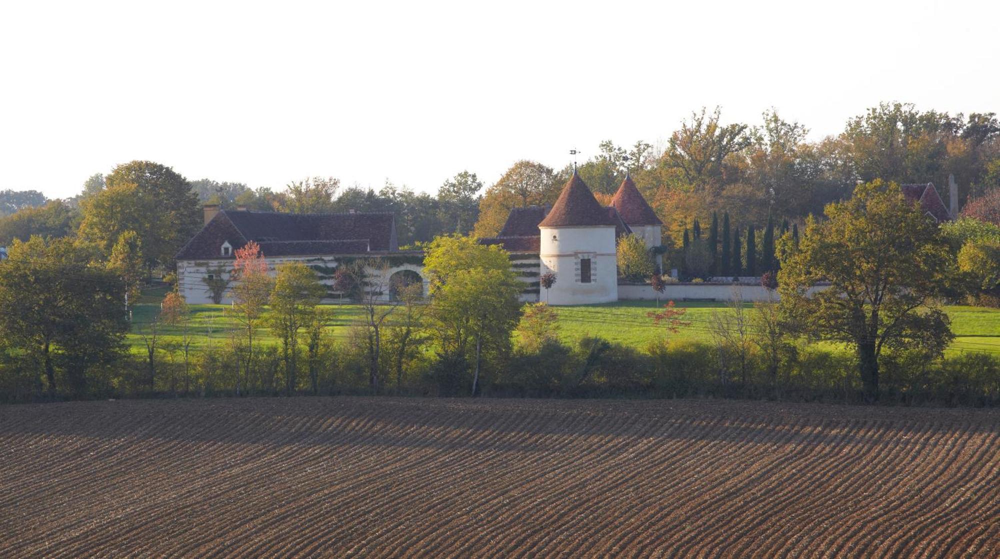 La Borde - Teritoria Hotel Leugny Bagian luar foto
