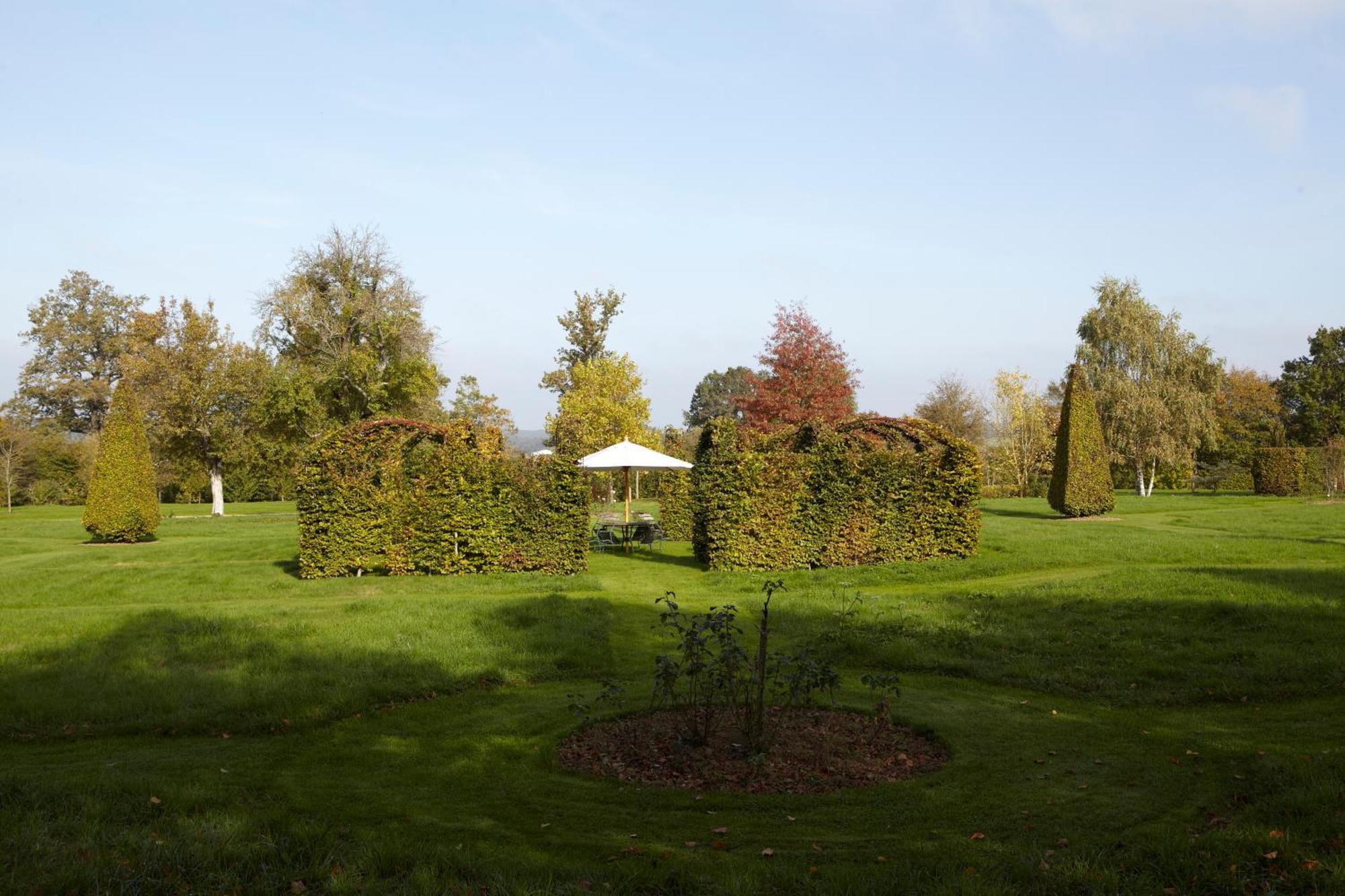 La Borde - Teritoria Hotel Leugny Bagian luar foto